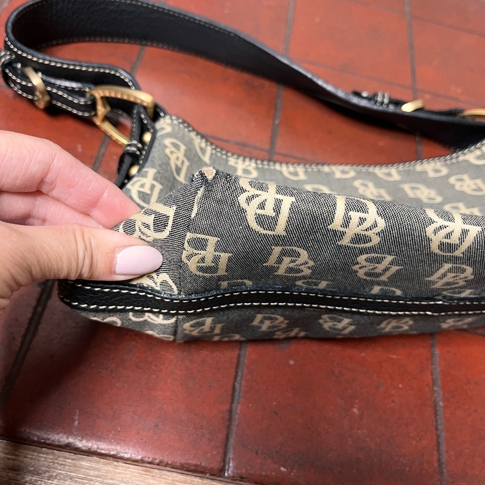 Dooney & Bourke Anniversary Signature Logo Bag Shoulder Purse y2k - Picture 7 of 13